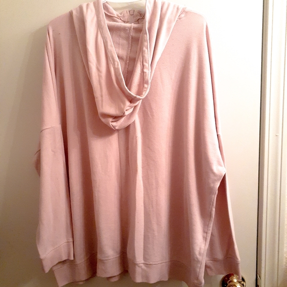 *SOLD* Pink Cozy Hoodie - Picture 3 of 3